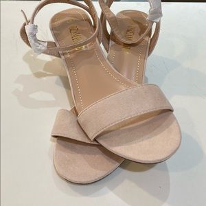 Dream Pairs Women’s Open Toe Ankle Strap Low Block Chunky Heel Sandal